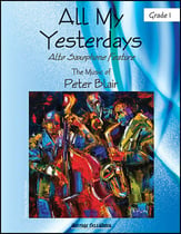 All My Yesterdays Jazz Ensemble sheet music cover